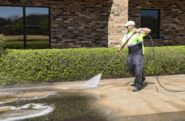 commercial concrete cleaning in hillsboro